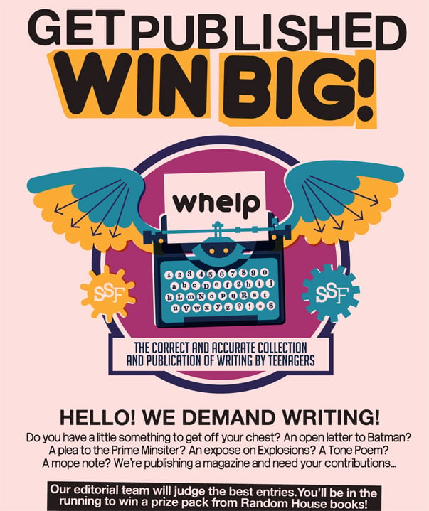 Teen Writing Comp – Two Week Extension!!