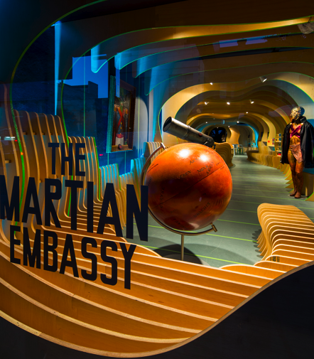 Martian Embassy – Open for Intergalactic Business!