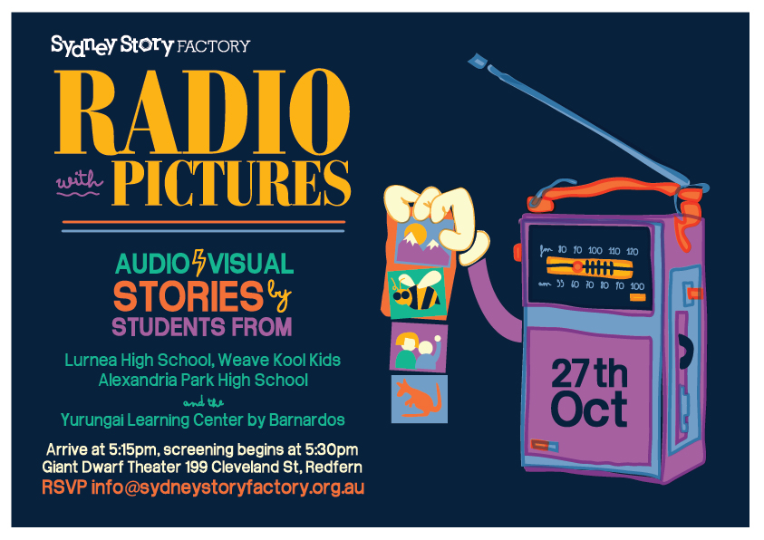 radio with pictures invite oct27-02