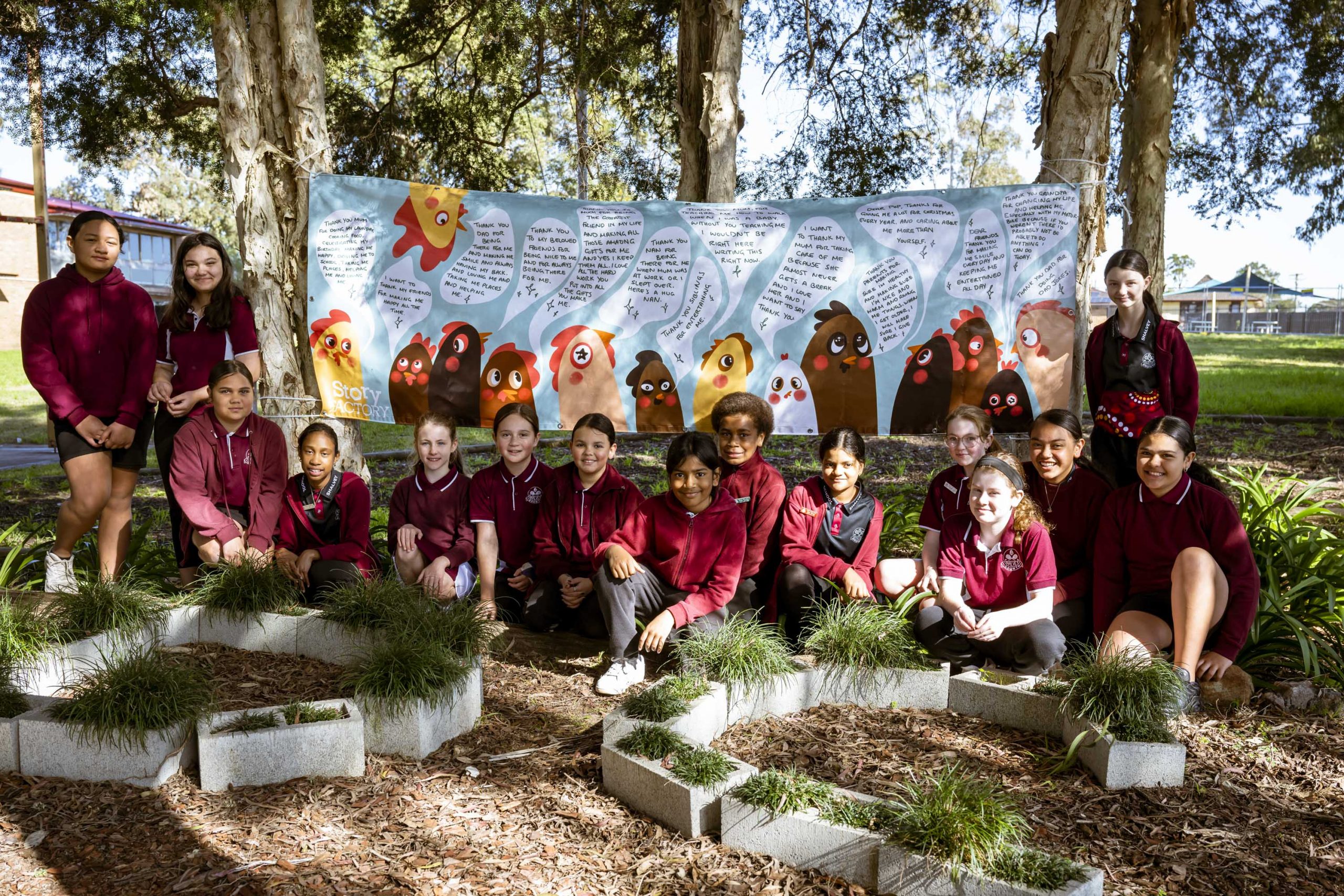 Gratitude Banners with Shalvey Public School