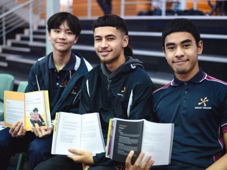 Cross-School Mentorship Leads to Published Book: Be Someone